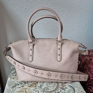 Kate Spade Larchmont Avenue Layla Convertible Crossbody Leather Satchel